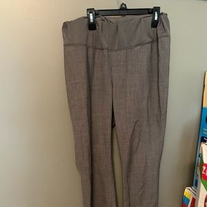 Gap gray dress pants maternity